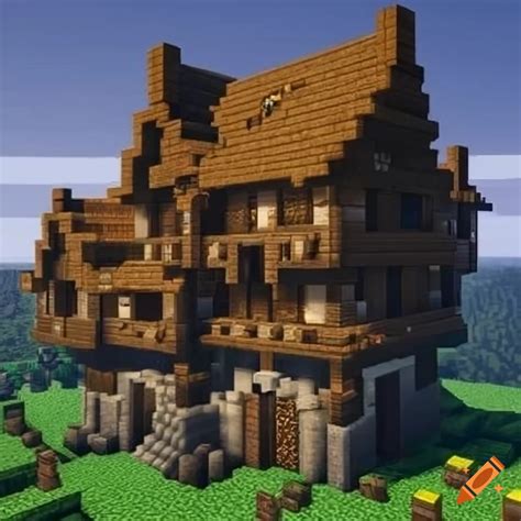 minecraft medieval house|More.